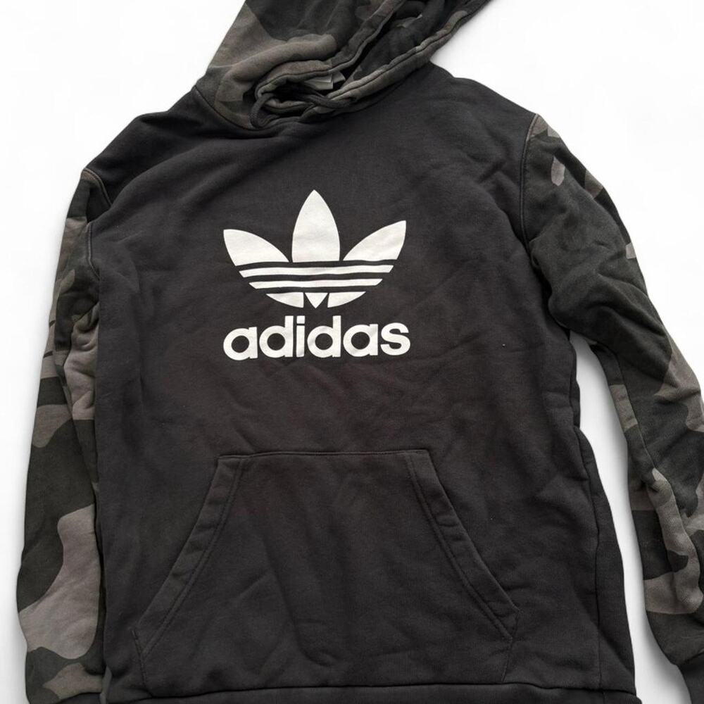 Adidas grey camo hoodie adidas